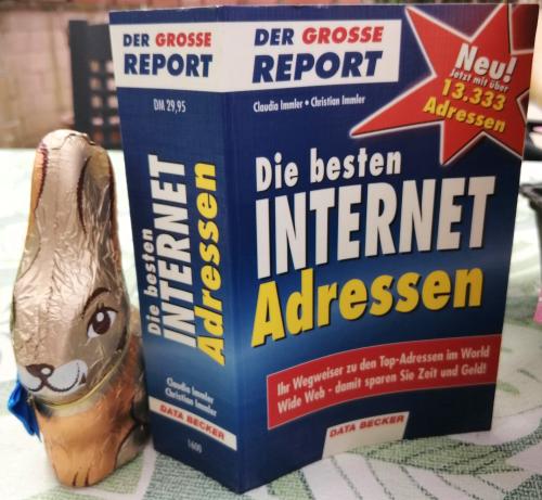 A book from the year 2000 containing over than 10000 german URLs